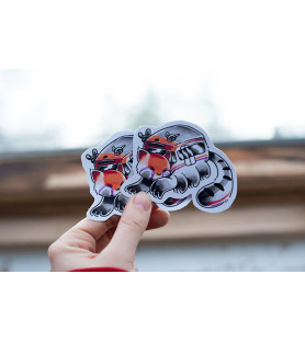 Cat Train Magnet